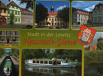Neustadt-Glewe mit Schloss